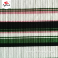 Directly Polyester Spandex Colorful 7*4 Rib Print Stripe